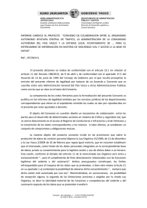 DDLCN 87/2014: Informe juridico al proyecto