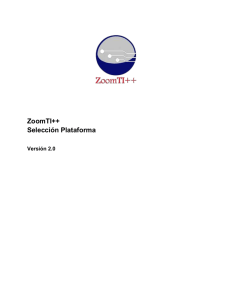 ZoomTI++ - Selección Plataforma - Pontificia Universidad Javeriana