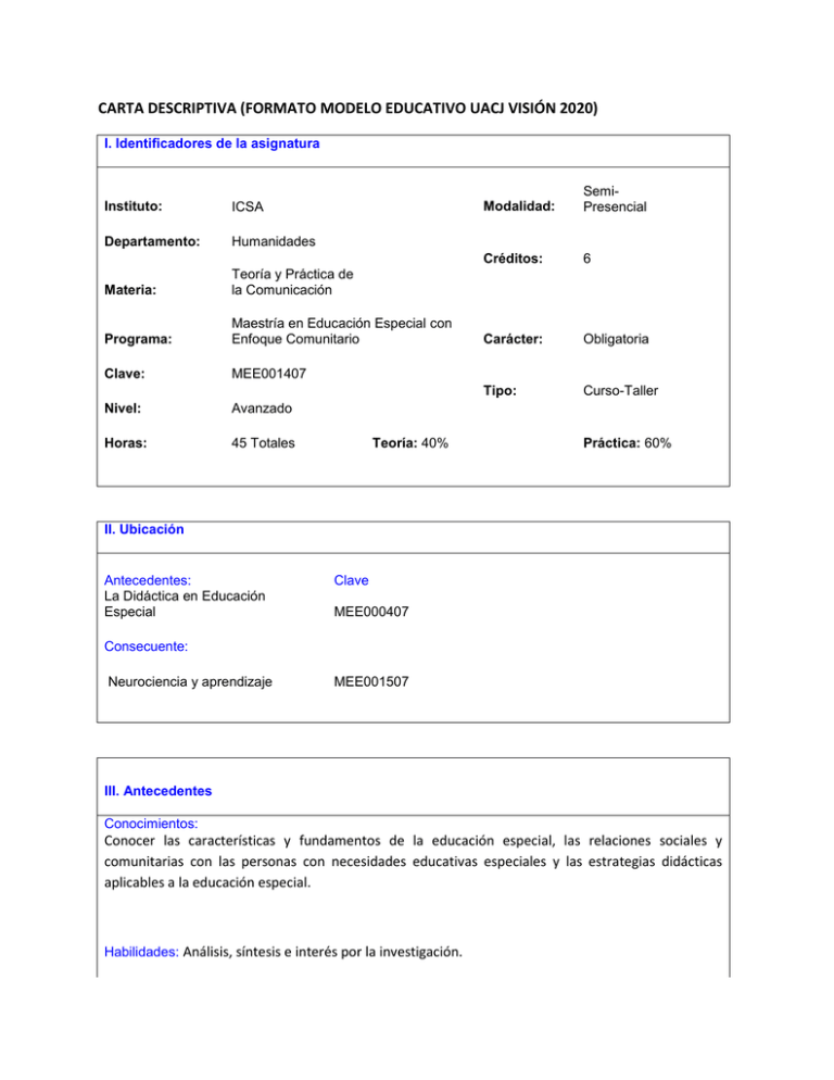 Carta Descriptiva Formato Modelo Educativo Descriptivasdis 914500 Porn Sex Picture 6357