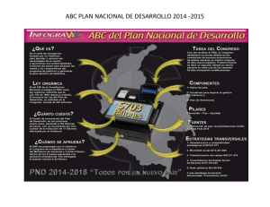 ABC PLAN NACIONAL DE DESARROLLO 2014
