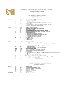 Calendario Académico 3-2011