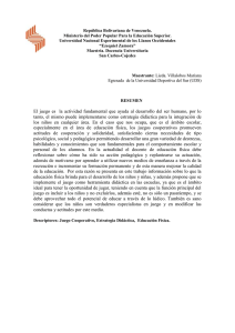 República Bolivariana de Venezuela. Universidad Nacional Experimental de los Llanos Occidentales