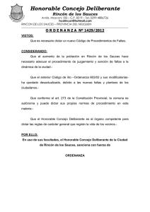 clausura preventiva - Honorable Concejo Deliberante