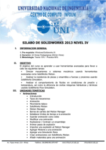 9 SILABO DE SOLIDWORKS 2013 NIVEL IV