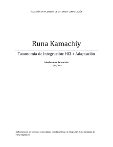 Runa Kamachiy - Trabajos de Grado