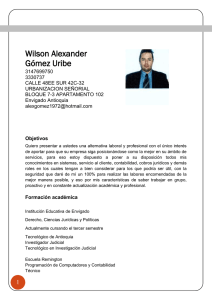 Wilson Alexander Gómez Uribe