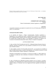 Dictamen  de  Decreto  que  aprueba ...