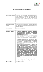 protocolo atención enfermería - Scuola Italiana di Concepción