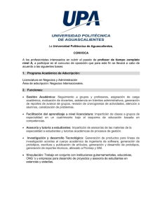 LNA 2.0 - Universidad Politécnica de Aguascalientes