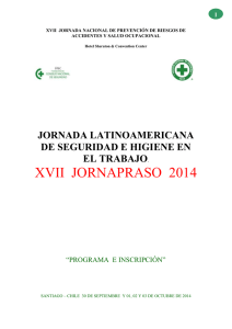 XII JORNADA NACIONAL DE - Consejo Nacional de Seguridad