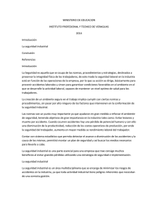 MINISTERIO DE EDUCACION INSTITUTO PROFESIONAL Y TECNICO DE VERAGUAS 2014 Introducción