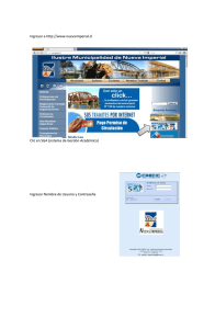 Ingresar a http://www.nuevaimperial.cl Clic en SGA (sistema de