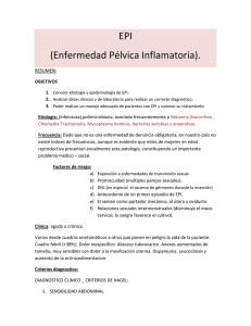 EPI (Enfermedad Pélvica Inflamatoria). RESUMEN: OBJETIVOS