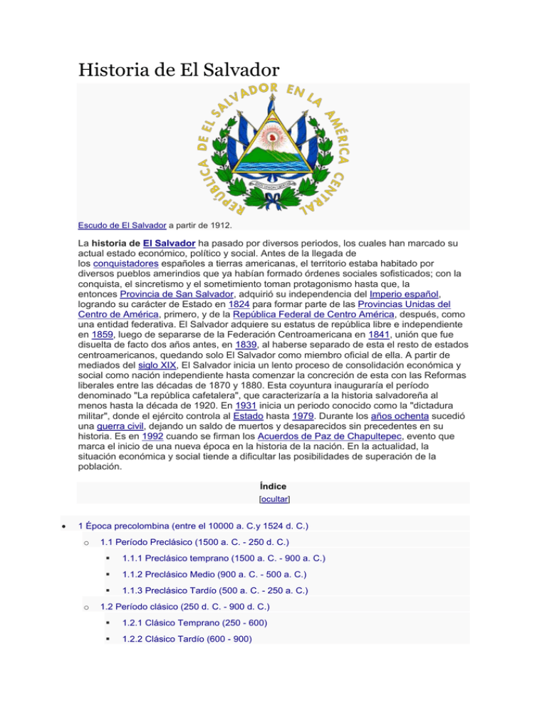 Historia de El Salvador (457601)
