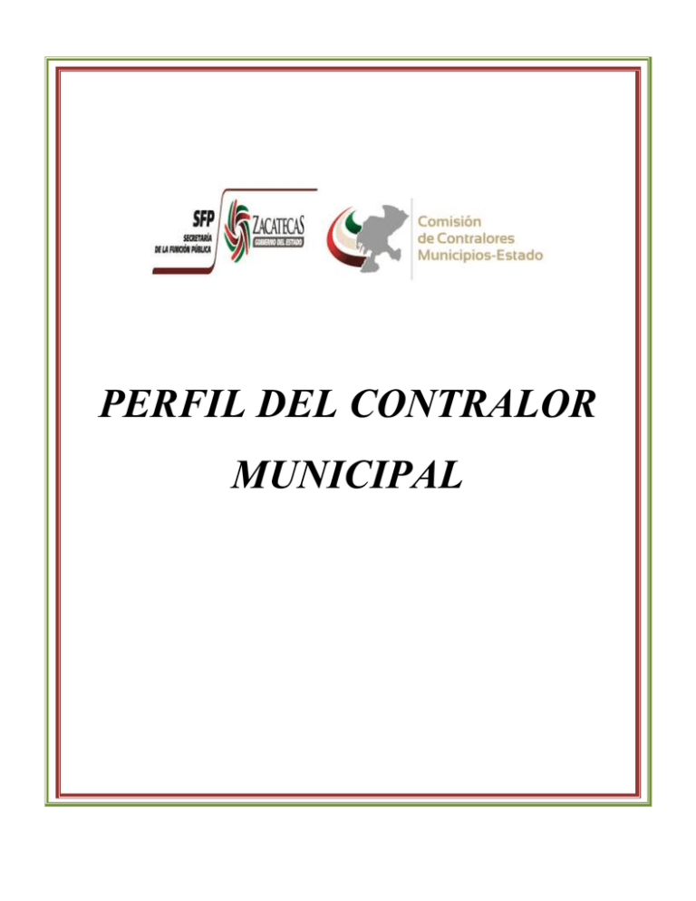 Perfil Del Contralor Municipal