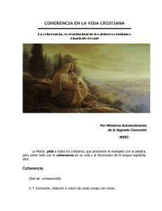 Editorial -Coherencia en la Vida Cristiana- abr-14