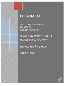 EL TABACO - TIC2suney