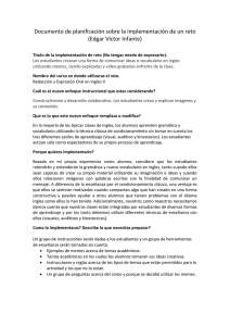 Challenge Implementation Planning Document EVI