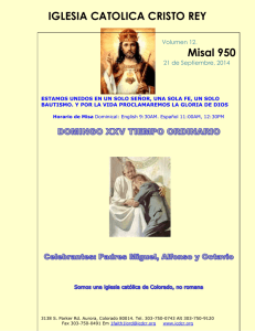 misal word - Iglesia Catolica de Cristo Rey