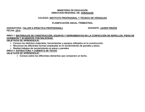 MINISTERIO DE EDUCACIÓN DIRECCION REGIONAL DE: VERAGUAS