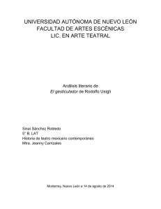 El gesticulador, de Rodolfo Usigli
