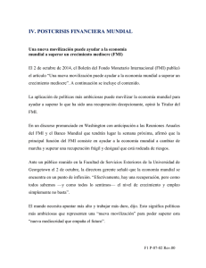 Postcrisis Financiera Mundial - Comisión Nacional de los Salarios