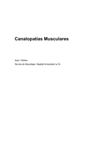Canalopatías Musculares - NeuroMuscular Sant Pau