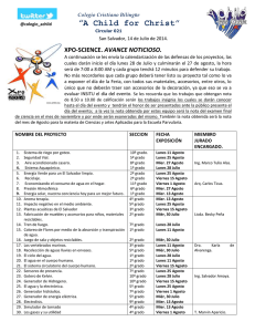 xpo-science. avance noticioso.