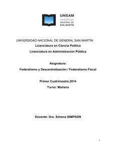 Programa 2014 - Simpson - Universidad Nacional de San Martín