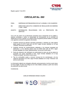 Circular060-2014 - CREG Comisión de Regulación de Energía