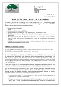 real decreto-ley 12/2012 de 30 de marzo