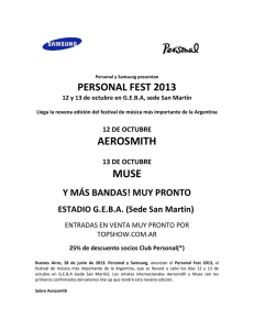 AEROSMITH MUSE  PERSONAL FEST 2013