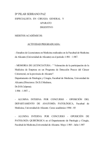 CV Pilar Serrano (versi&oacute;n extendida)