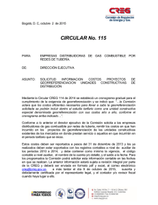 Circular115-2015 - CREG Comisión de Regulación de Energía