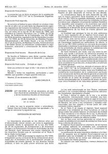 Ley 49/2002, de 23 de diciembre, de Régimen Fiscal de las Entidades sin Fines Lucrativos y de los Incentivos Fiscales al Mecenazgo