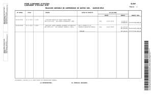 Relació contable de Compromisos de despeses Núm. AD/2015/0512
