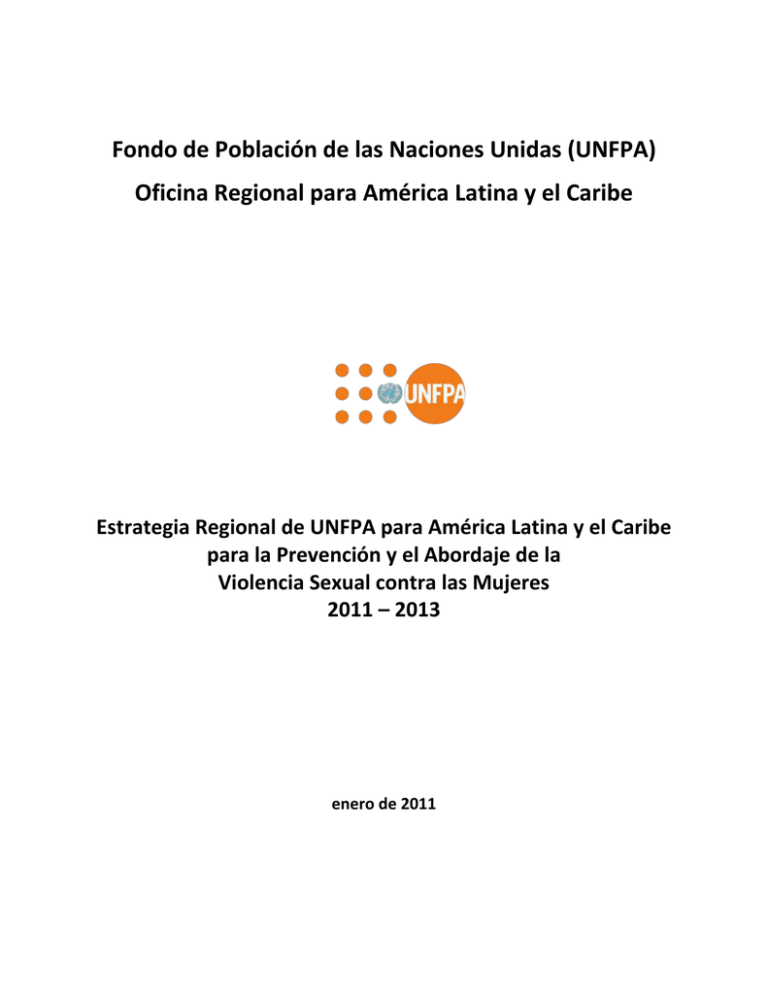 Fondo De Población De Las Naciones Unidas (UNFPA)