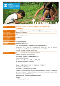 FORMACIóN INICIAL PARA MADRES SOS_1_2016 (PROGRAMA COMPLETO)