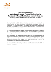 Guillermo Montoya galardonado con el Premio Nacional de la