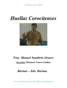 Huellas Corocitenses  _II Parte _