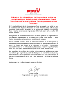 El Partido Socialista Unido de Venezuela se solidariza