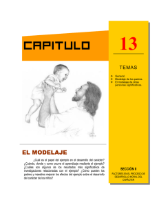 13 CAPITULO  EL MODELAJE