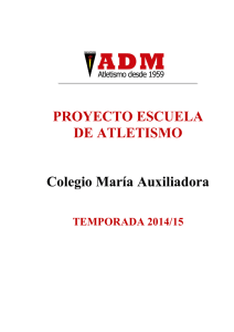 ATLETISMO_proyecto escuela María Auxiliadora