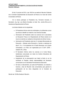 Acta N°03 CDE Rivera 2015