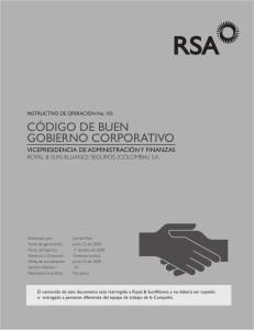 Código de Buen Gobierno Corporativo