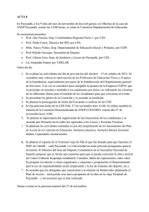 Acta Nº 8 2015 CDE Paysandú