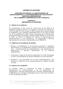 AUDITORIA DE GESTIÓN A LA GERENCIA ADMINISTRATIVA DE LA EMAAPQ (07-11-2007)