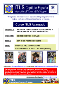 ITLS BILBAO 2015 Cartel curso