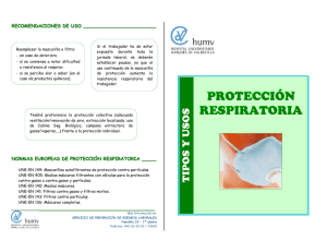 Descargar documento: Protección respiratoria