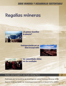 REGALIAS MINERAS